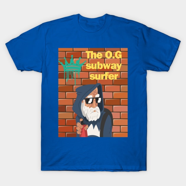 The o.g subway surfer T-Shirt by Benjamin Customs